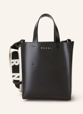 Marni Torba Shopper Museo Mini schwarz