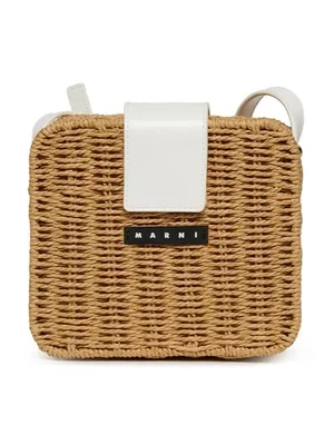 Marni torebka dziecięca MW92F PIC NIC BAG BAGS kolor beżowy M01474