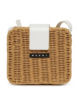 Marni torebka dziecięca MW92F PIC NIC BAG BAGS kolor beżowy M01474