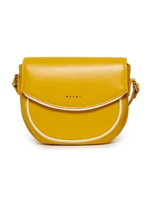 Marni torebka dziecięca MW94F SMILE BAG BAGS kolor żółty M01476