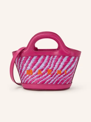 Marni Torebka Tropicalia Micro pink