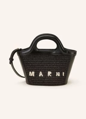 Marni Torebka Tropicalia schwarz