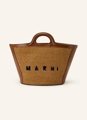 Marni Torebka Tropicalia Small braun