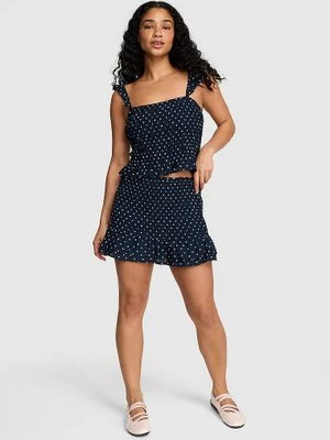 Marszczona minispódniczka Flirty Fit Victoria's Secret