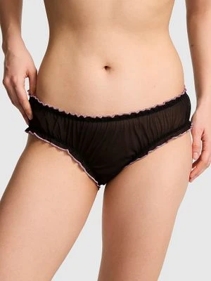 Marszczone majtki cheeky PINK Wink Victoria's Secret