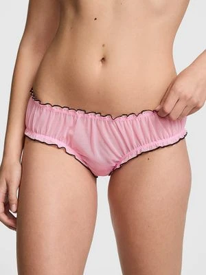 Marszczone majtki cheeky PINK Wink Victoria's Secret