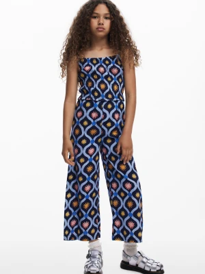 marszczony kombinezon w słoneczka Desigual