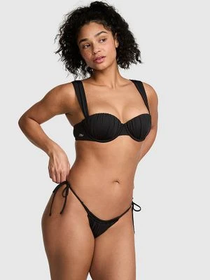 Zdjęcie produktu PINK Marszczony top bikini push-up typu balconette Victoria's Secret