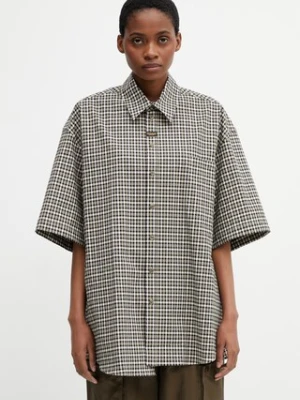 Martine Rose koszula damska bawełniana z elastanem