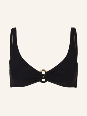 Maryan Mehlhorn Bralette Bikini Top Silhouet schwarz