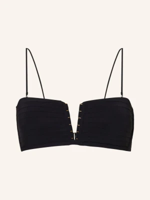 Maryan Mehlhorn Góra Od Bikini Bandeau Lumenia schwarz CZARNY