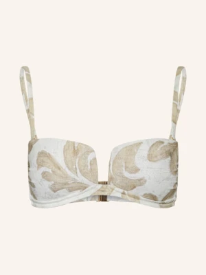 Maryan Mehlhorn Góra Od Bikini Bandeau Ornation weiss