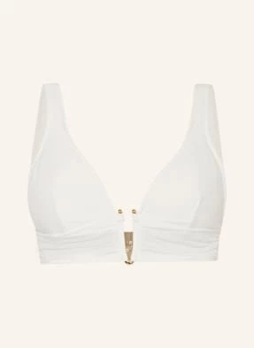 Maryan Mehlhorn Góra Od Bikini Bralette The White Collection weiss