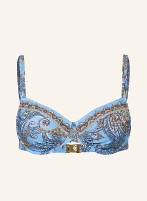 Maryan Mehlhorn Góra Od Bikini Z Fiszbinami Majorelle blau