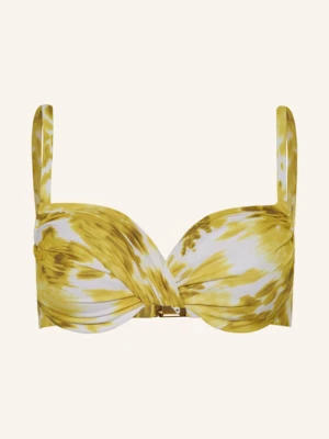 Maryan Mehlhorn Góra Od Bikini Z Fiszbinami Soft Focus Florals gelb