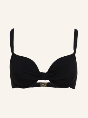 Maryan Mehlhorn Góra Od Bikini Z Fiszbinami Solids schwarz CZARNY