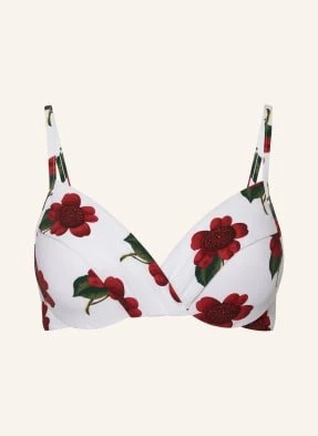 Maryan Mehlhorn Góra Od Bikini Z Fiszbinami The Bloom weiss