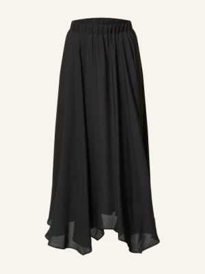 Maryan Mehlhorn Jedwabna Spódnica schwarz