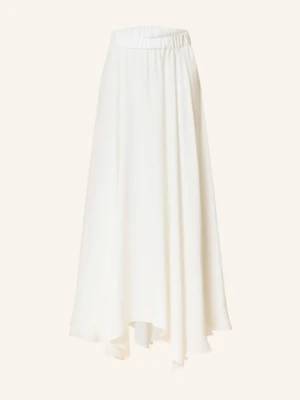 Maryan Mehlhorn Jedwabna Spódnica weiss