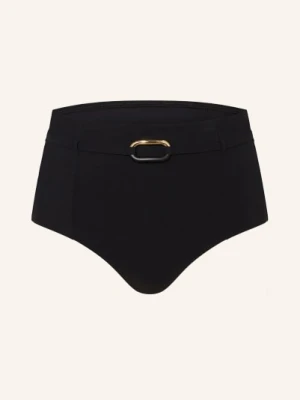 Maryan Mehlhorn Majtki Bikini Z Wysokim Stanem Silhouet schwarz