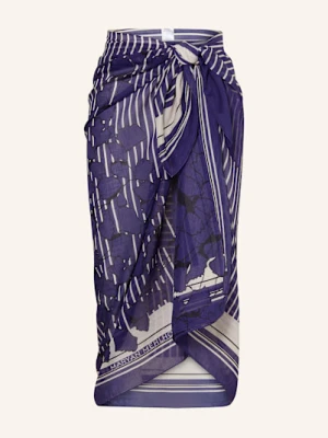 Maryan Mehlhorn Pareo Blue Leaves blau