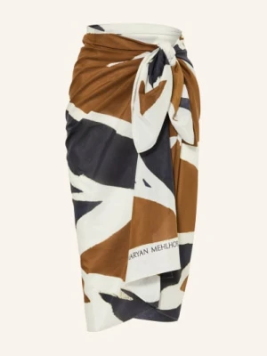 Maryan Mehlhorn Pareo Nomade Z Jedwabiem braun