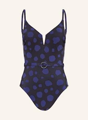 Maryan Mehlhorn Strój Kąpielowy Blue Dots schwarz