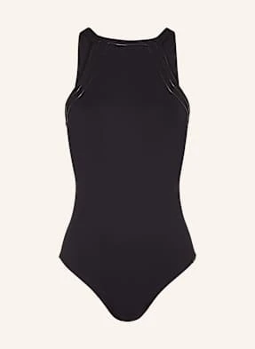 Maryan Mehlhorn Strój Kąpielowy Z Dekoltem High Neck Softline schwarz