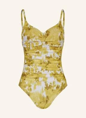 Maryan Mehlhorn Strój Kąpielowy Z Fiszbinami Soft Focus Florals gelb