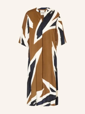 Maryan Mehlhorn Sukienka Plażowa Nomade Z Rękawami 3/4 braun