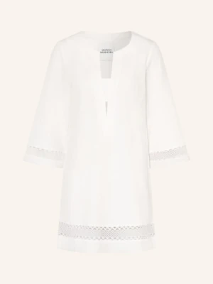 Maryan Mehlhorn Sukienka Plażowa Z Rękawami 3/4 weiss