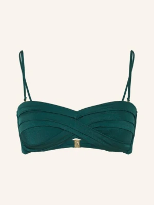 Maryan Mehlhorn Top Bikini Typu Bandeau Silhouet gruen