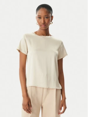 Maryley Bluzka 26EB820/35LA Beżowy jasny Regular Fit