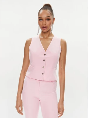 Maryley Kamizelka 24EB128/43OR Różowy Regular Fit