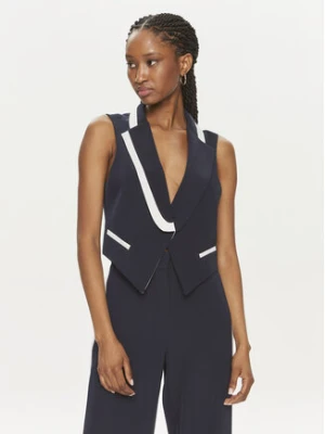 Maryley Kamizelka 24EB214/04BL Granatowy Regular Fit