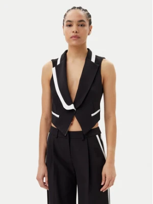 Maryley Kamizelka 25EB190/43NB Czarny Regular Fit