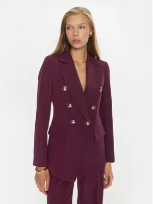 Maryley Marynarka 24IB139/43GI Bordowy Regular Fit