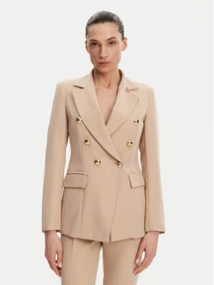 Maryley Marynarka 25EB139/43PG Beżowy Regular Fit