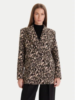 Maryley Marynarka 25IB112/36BE Beżowy Regular Fit