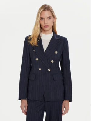 Maryley Marynarka 25IB139/M17 Granatowy Regular Fit