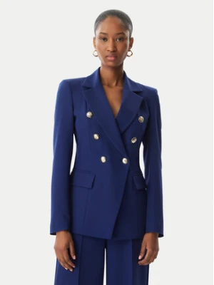 Maryley Marynarka 26EB139/43FR Granatowy Regular Fit