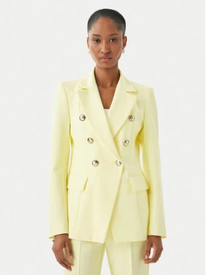 Maryley Marynarka 26EB139/43LE Żółty jasny Regular Fit