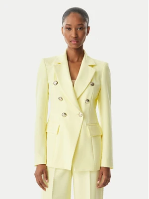 Maryley Marynarka 26EB139/43LE Żółty jasny Regular Fit