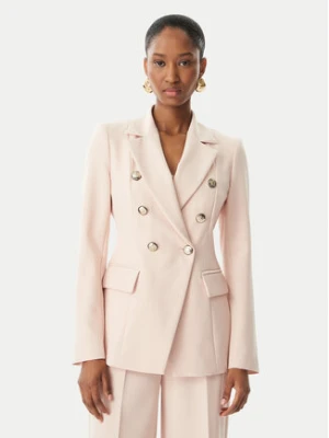 Maryley Marynarka 26EB139/43PY Różowy jasny Regular Fit