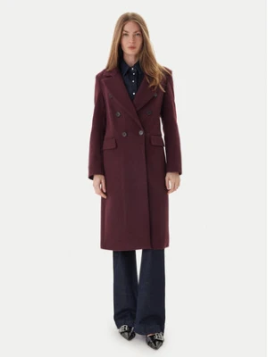 Maryley Płaszcz przejściowy MARYLEY-25IB807/01BU Bordowy Regular Fit