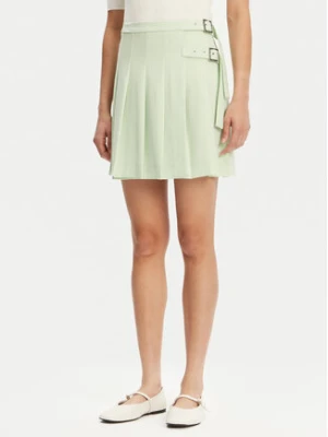 Maryley Spódnica plisowana 25EB711/21ME Beżowy Regular Fit