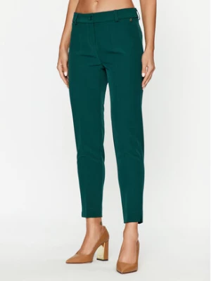 Maryley Spodnie materiałowe 23IB52Z/41BO Zielony Regular Fit
