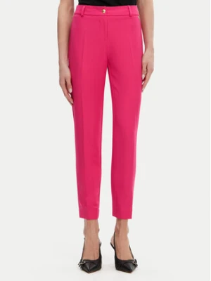 Maryley Spodnie materiałowe 25EB52Z/M24/43AL Różowy Regular Fit