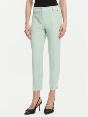 Maryley Spodnie materiałowe 25EB52Z/M24/43SP Zielony Regular Fit