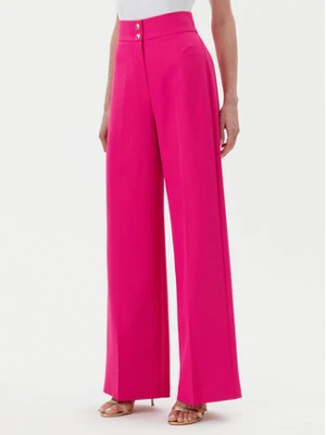 Maryley Spodnie materiałowe 25EB680/M25/43AL Różowy Regular Fit